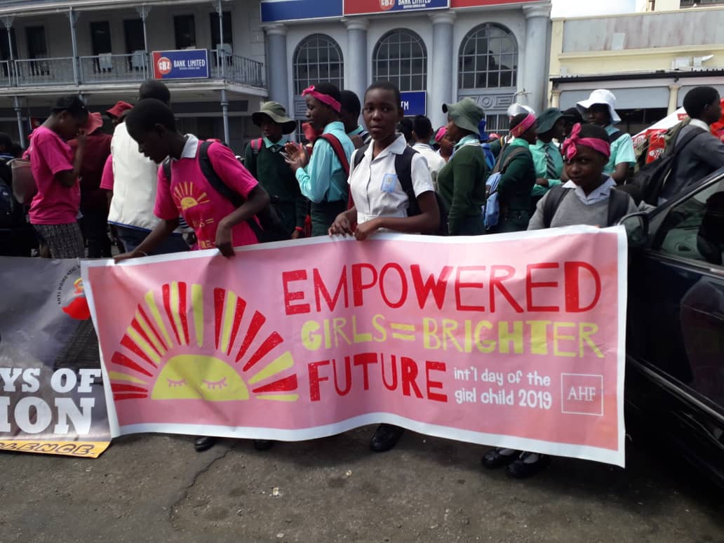 Community participants at an outdoor event.